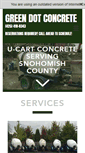 Mobile Screenshot of greendotconcrete.com